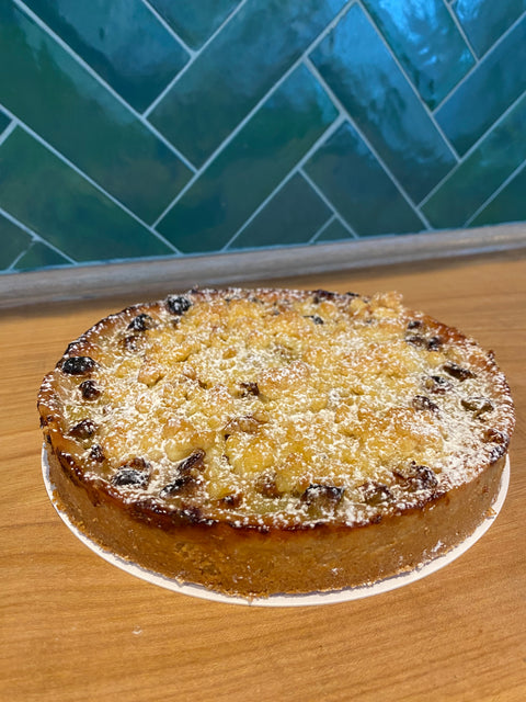 Croûte aux groseilles vertes