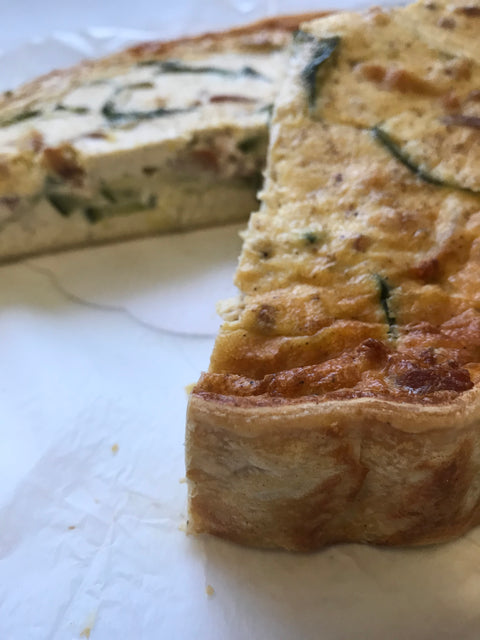 Quiche Courgette