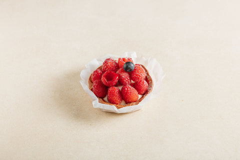 Croûte aux framboises