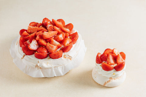 Pavlova aux fraises