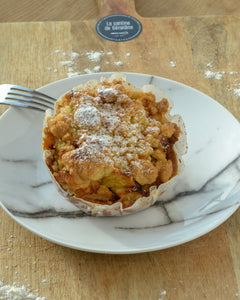 Croûte aux pommes caramel beurre salé et son crumble