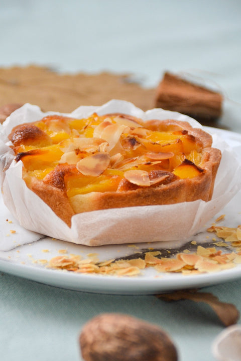 Croûte aux ananas et crème d’amande