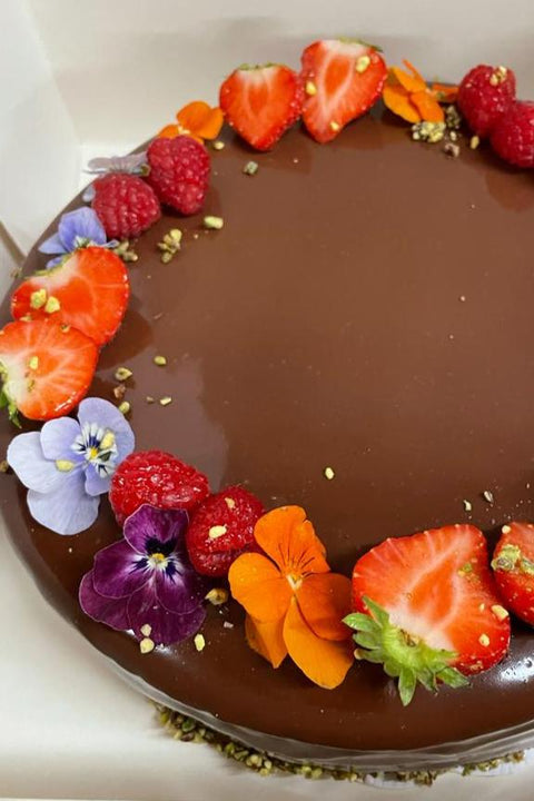 Gâteau génoise au chocolat