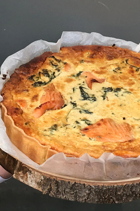 Quiche Epinard Saumon