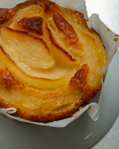Croûte aux poires et crème d'amande